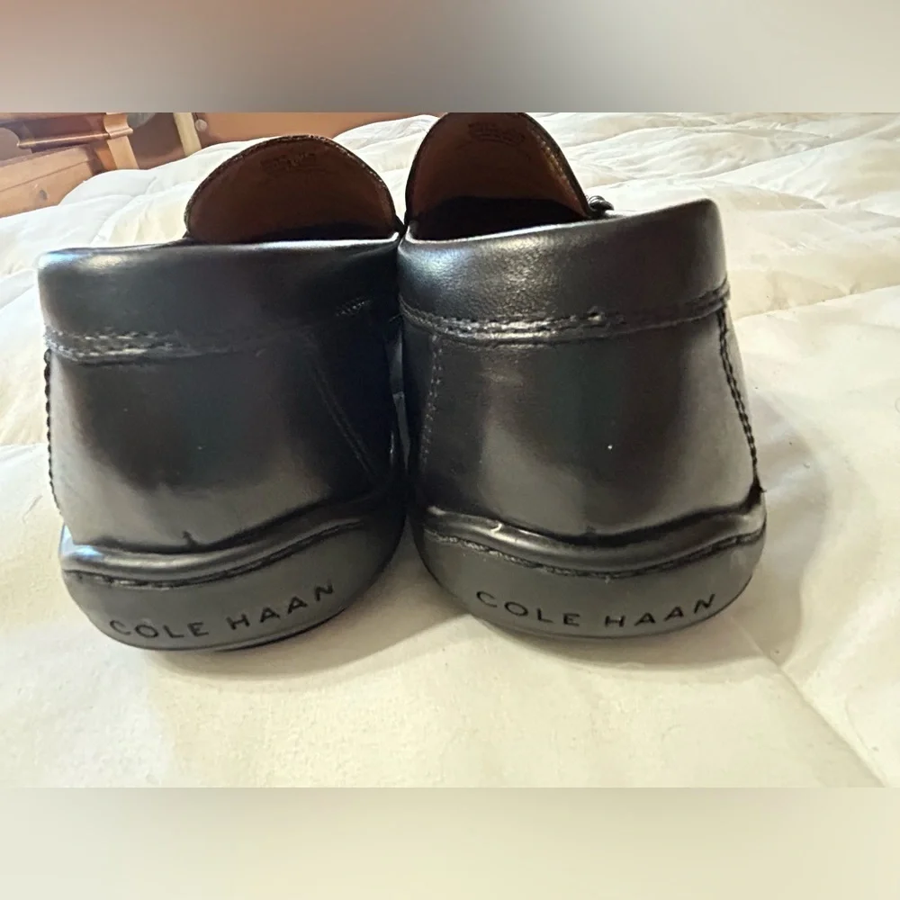Mens Cole Haan Penny Loafer black leather C22126